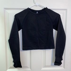 Athletic long sleep top